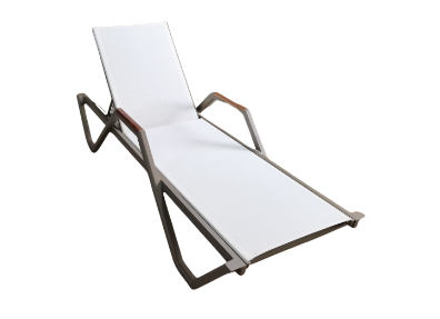 Fargo Aluminum Outdoor Chaise Lounge