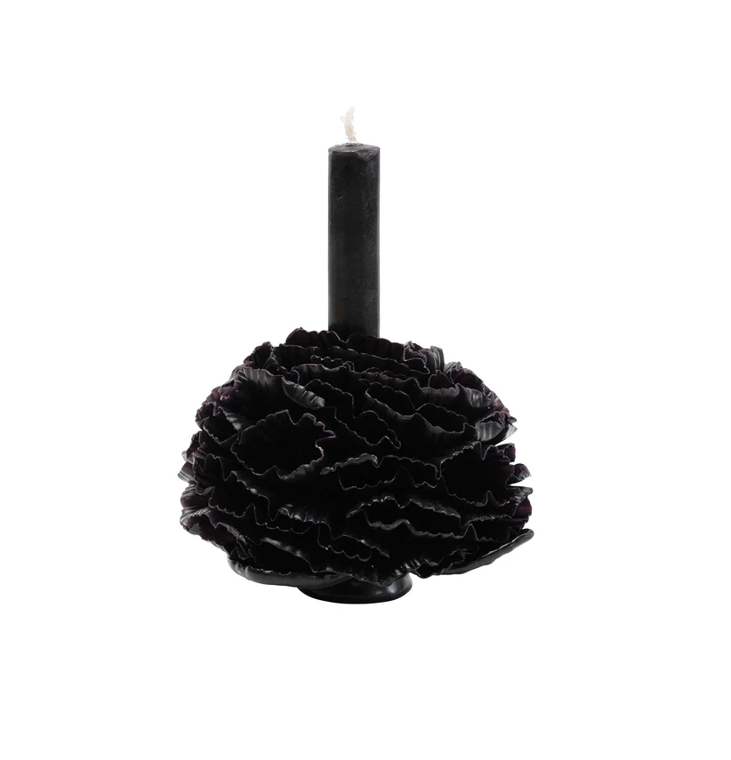 Specialty Beeswax Candle | Black