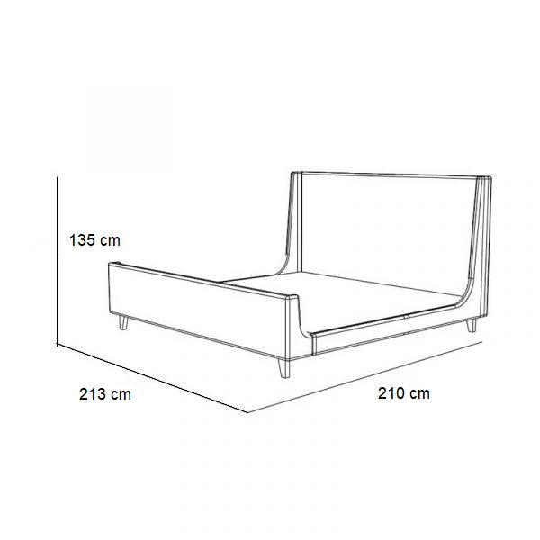 Alexandria Bed, King