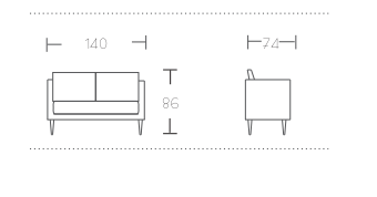 Gala Loveseats