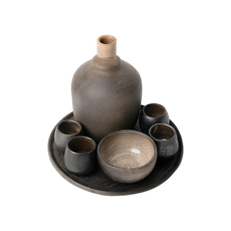 Oaxacan Clay Mezcal Set